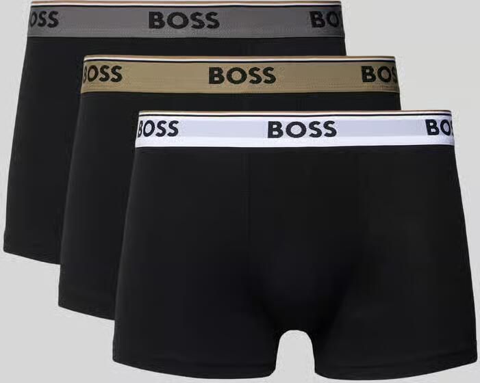 Boss Boxershort van katoenmix in set van 3