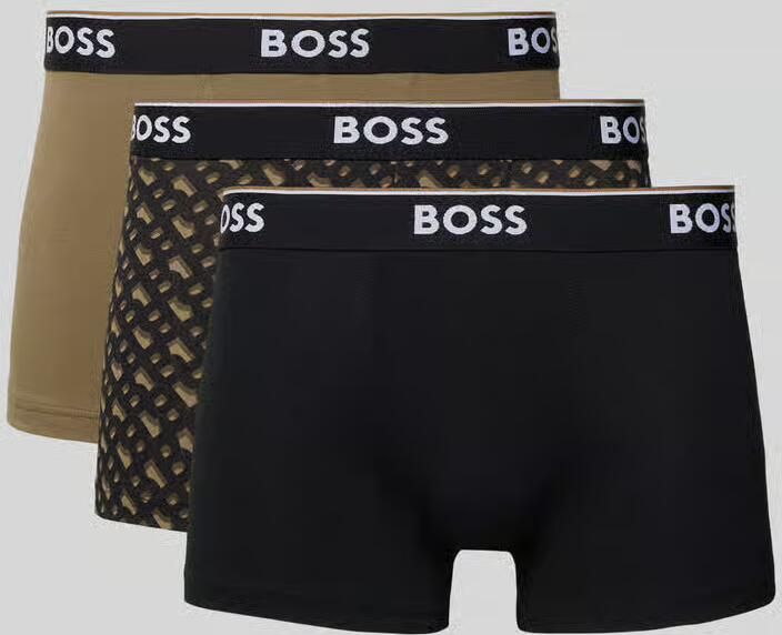 Boss Boxershort van katoenmix in set van 3