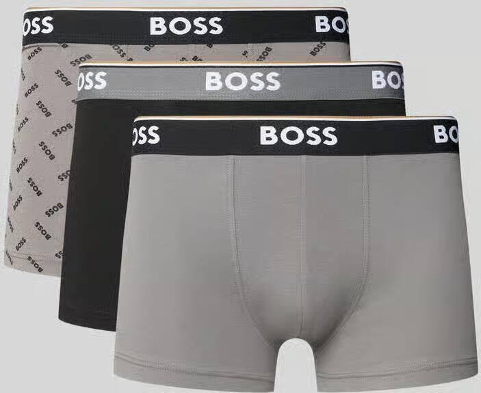 Boss Boxershort van katoenmix in set van 3