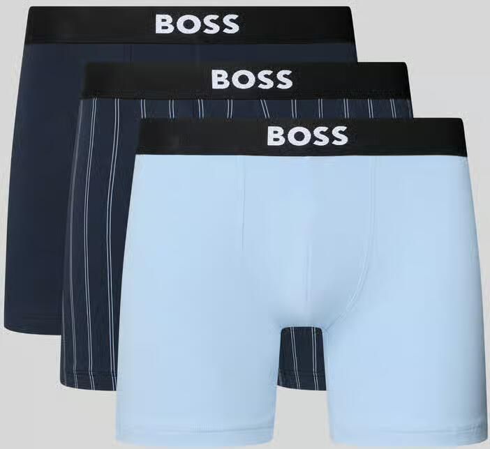 Boss Boxershort van katoenmix in set van 3 - Foto 3