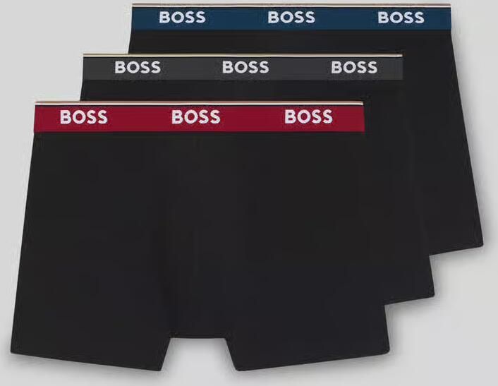 Boss Boxershort van katoenmix in set van 3