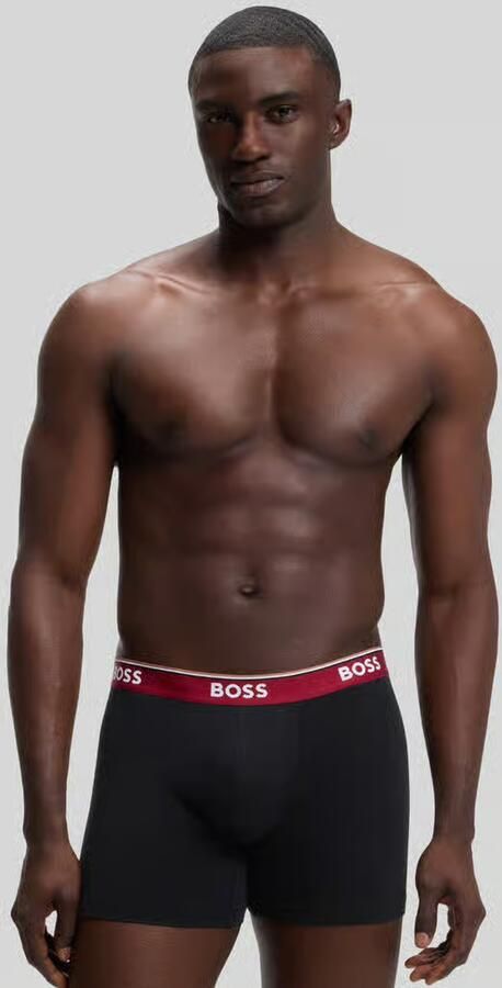 Boss Boxershort van katoenmix in set van 3 - Foto 3