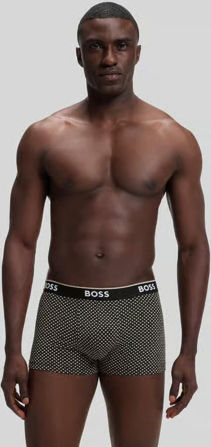 Boss Boxershort van katoenmix in set van 3 model 'Power'