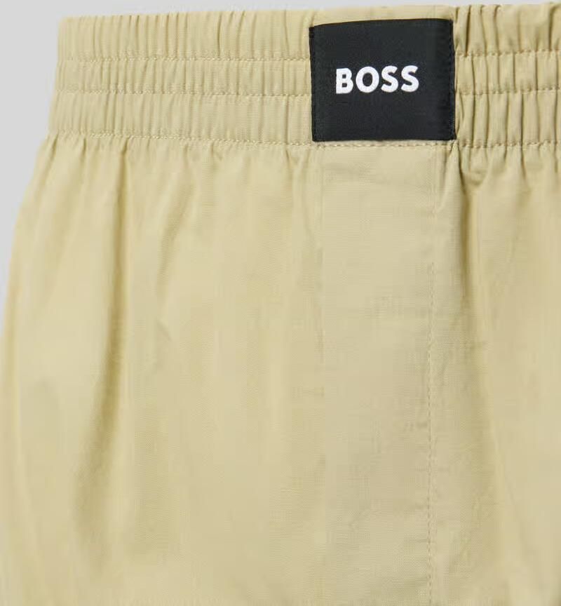 Boss Boxershorts van puur katoen model '2P BOXER S. CW PEACH'