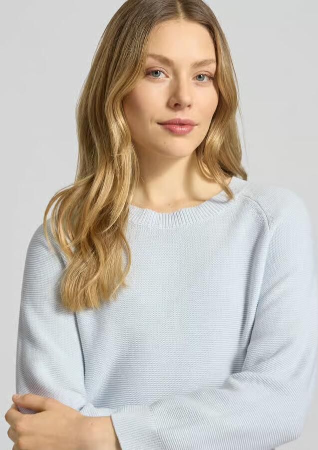 Boss Boxy fit gebreide trui van zuiver katoen model 'FOVILA'