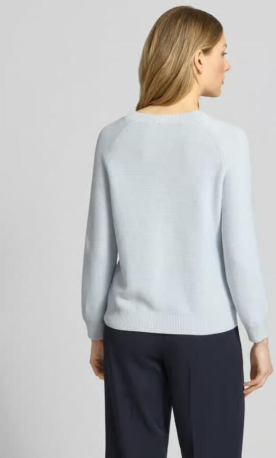 Boss Boxy fit gebreide trui van zuiver katoen model 'FOVILA' - Foto 2