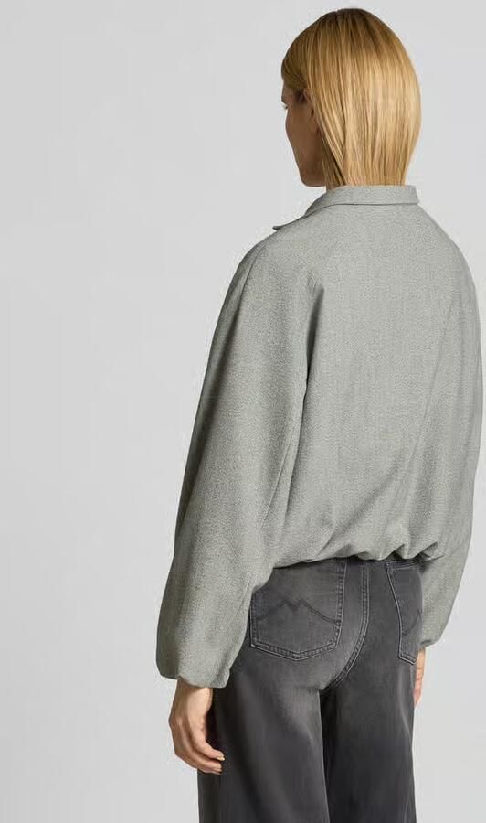 Boss Boxy fit korte blazer met wol model 'JAVATA' - Foto 4