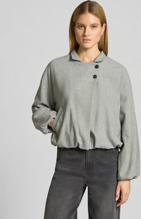Boss Boxy fit korte blazer met wol model 'JAVATA' - Foto 3