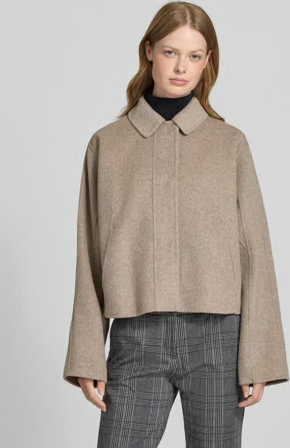 Boss Boxy fit wollen jack met blinde knoopsluiting model 'CAFETA' - Foto 2