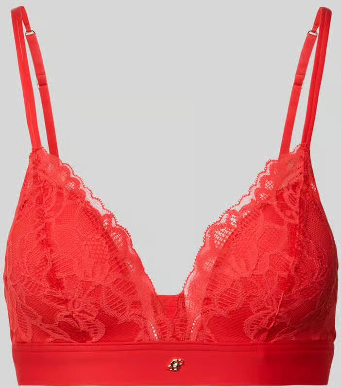 Boss Bralette met kant model 'TRIANGLE_BLOSSOM'