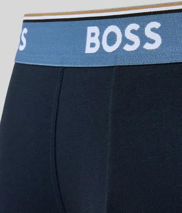 Boss Broek & boxershort van katoenmix in set van 3 model 'BOXERBRLONG 3P POWER'