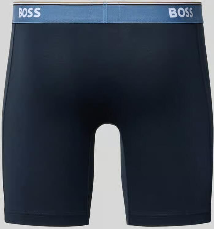 Boss Broek & boxershort van katoenmix in set van 3 model 'BOXERBRLONG 3P POWER' - Foto 2