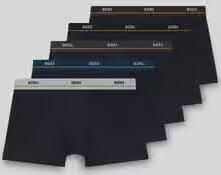 Boss Broek & boxershort van katoenmix in set van 5 model 'Essential'