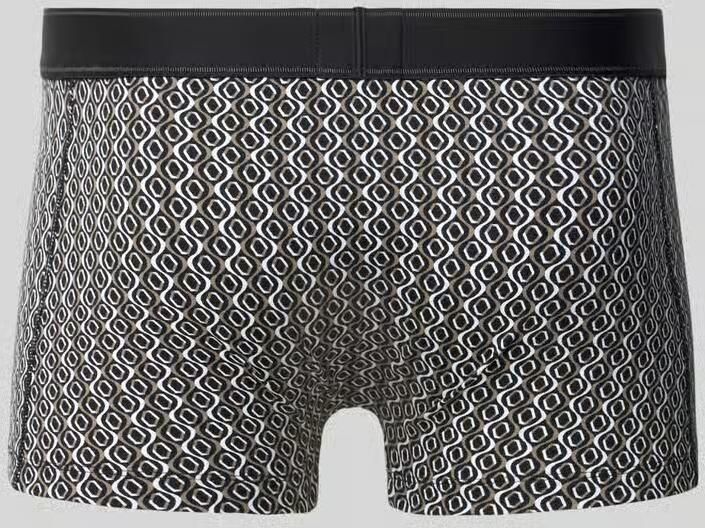 Boss Boxershort van katoenmix model 'Trunk 365 Print'