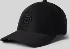 Boss cap met gestikt logo