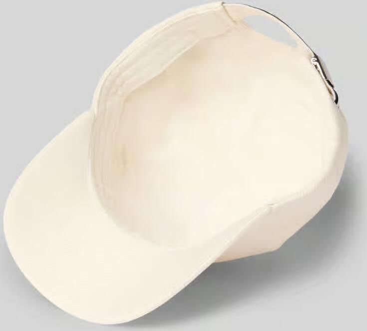Boss cap met gestikt logo