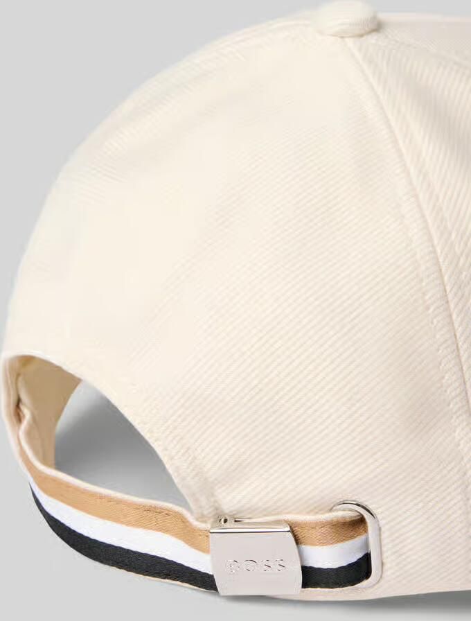 Boss cap met gestikt logo - Foto 2