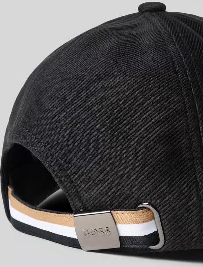 Boss cap met gestikt logo - Foto 2