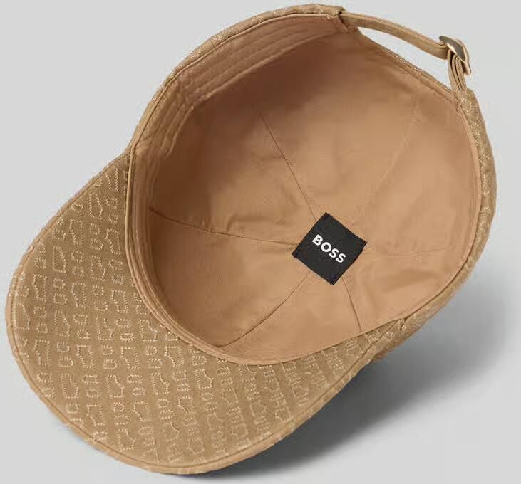 Boss Cap met logostitching model 'Ari-M-E'
