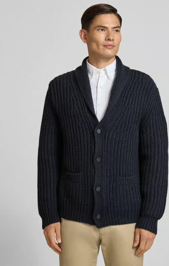 Boss Cardigan met normale pasvorm in een nieuwe mix van wol en kasjmier BECKHAM x - Foto 2