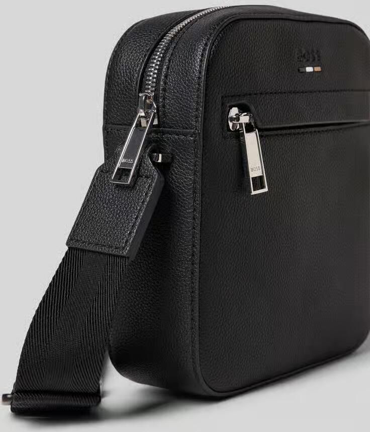 Hugo Boss Moderne Reporter Tas Ray_NS Zip Black Heren - Foto 6