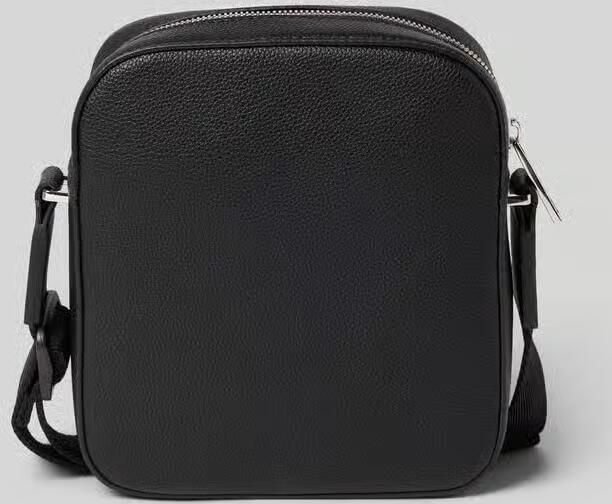 Hugo Boss Zwarte Rits Schoudertas Lente Zomer Mannen Black Heren - Foto 4