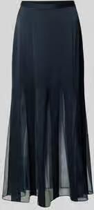 Boss Dames maxi-rok met transparante inzetten model 'VABELLI'