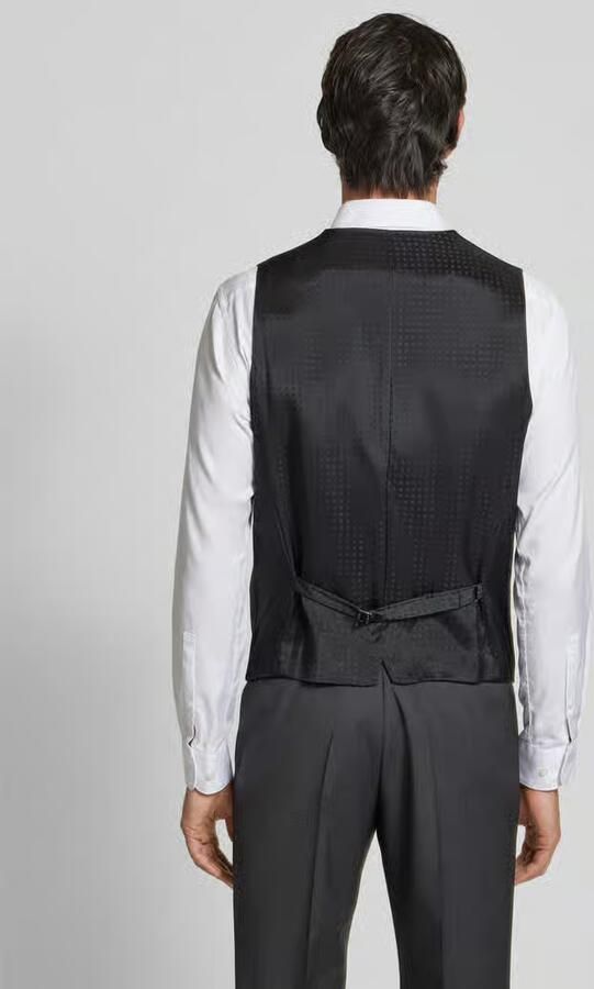 Boss Gilet met knoopsluiting