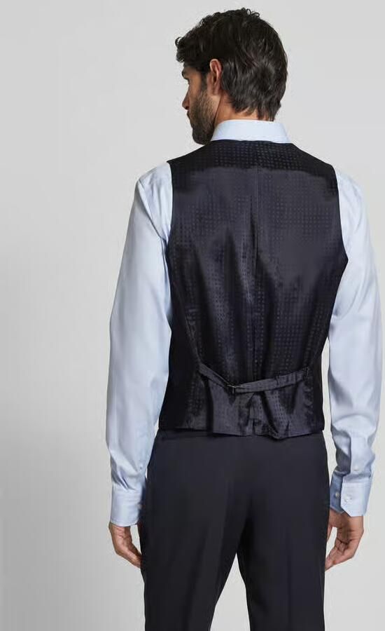 Boss Gilet met knoopsluiting