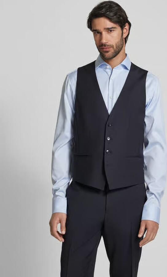 Boss Gilet met knoopsluiting - Foto 2