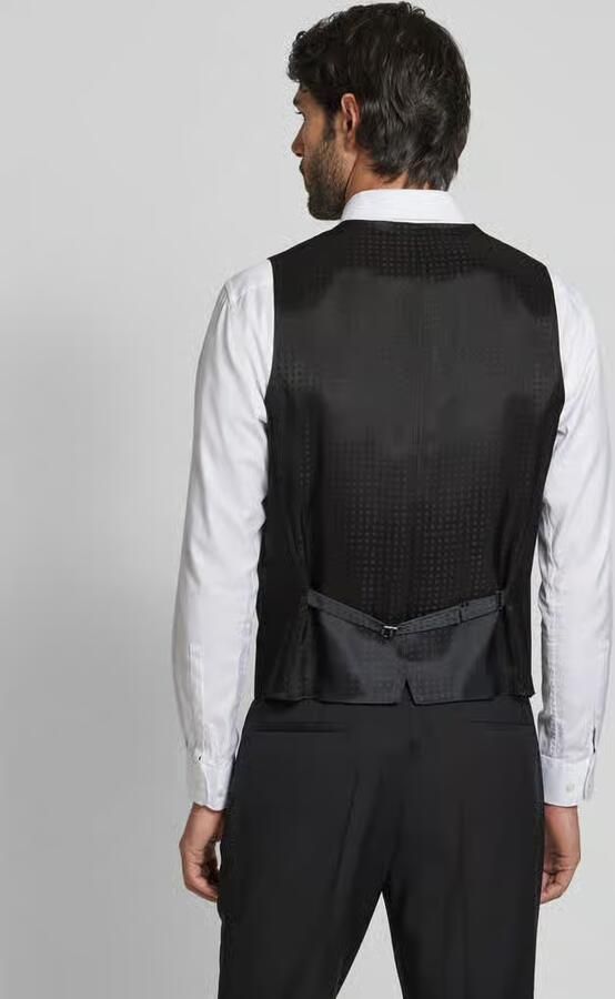 Boss Gilet met knoopsluiting