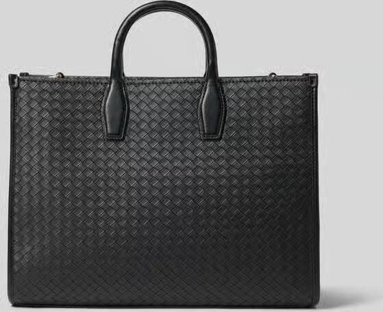 Boss Handtas met Labelapplicatie Model 'SANDY TOTE SQ' - Foto 3
