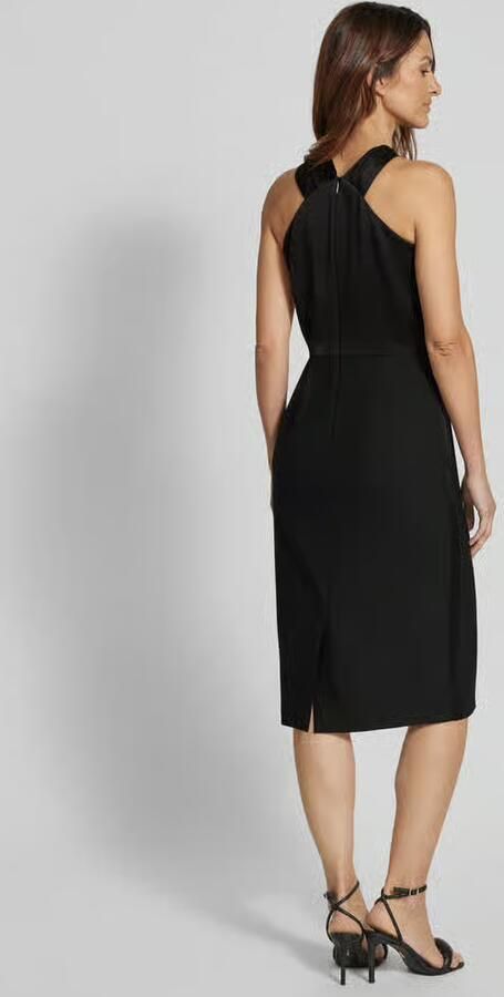 Boss Knielange jurk met halter model 'Datinar'