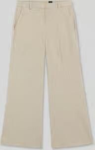 Boss Korte fit broek met uitlopende pijp model 'TALIA-CROP'