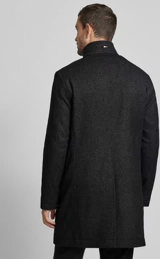 Boss Lange wollen jas met opstaande kraag model 'Hyde' - Foto 3