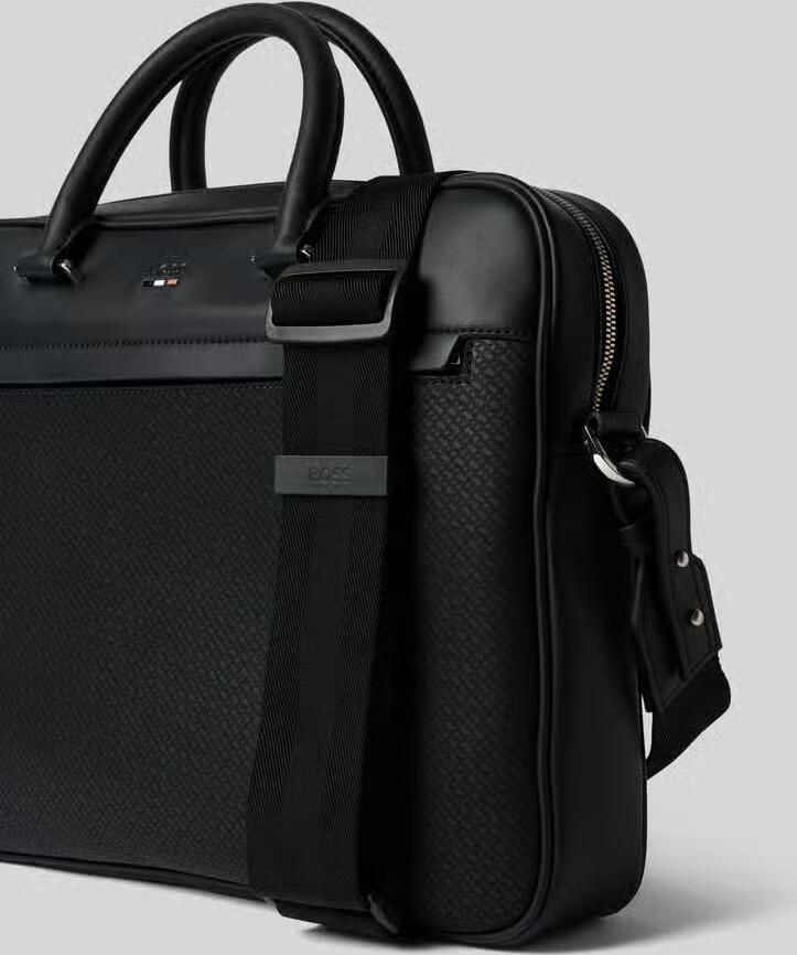 Boss Laptoptas in leerlook model 'RAY_MP_S DOC CASE'