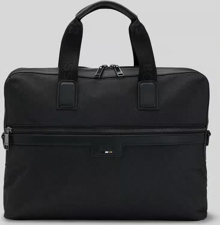 Boss Laptoptas met structuurmotief model 'RAY_N_DOC CASE'