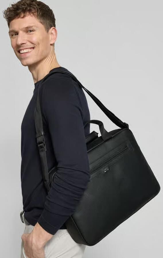 Boss Laptoptas met Labelapplicatie Model 'LEWIS_DOC CASE' - Foto 2