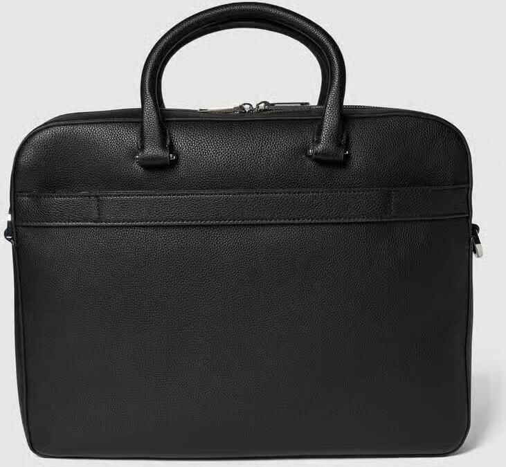 Hugo Boss Stijlvolle Documentenmap met Exclusieve Details Black Heren - Foto 2