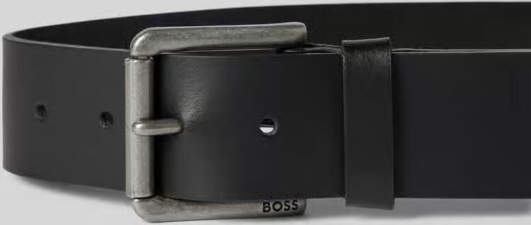 Boss Leren riem met doornsluiting in metallic model 'Joris' - Foto 6