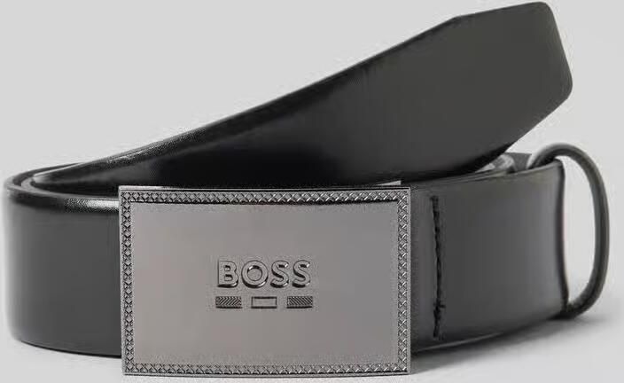 Boss Leren riem met pinsluiting model 'JINKO_SZ35'