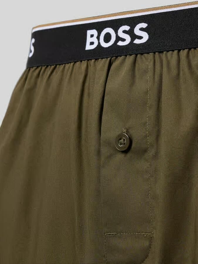 Boss Loose fit boxershorts in set van 2 model '2P BOXER SHORTS EW'