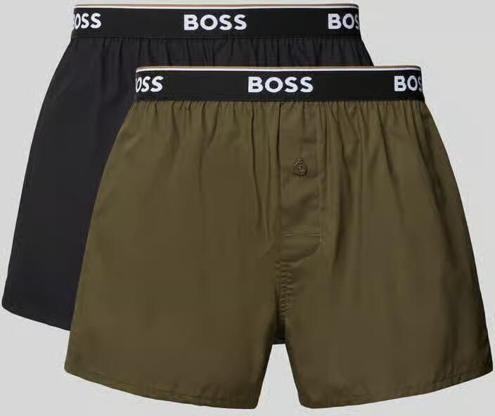 Boss Loose fit boxershorts in set van 2 model '2P BOXER SHORTS EW' - Foto 2