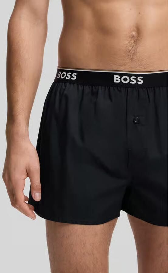 Boss Loose fit boxershorts in set van 2 model '2P BOXER SHORTS EW'