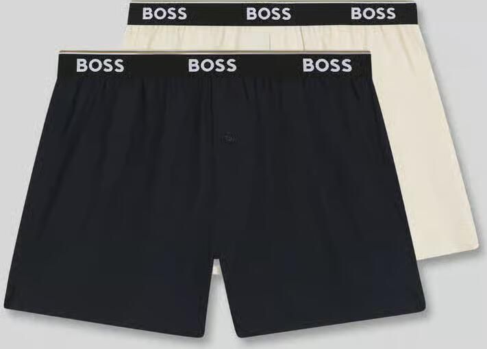 Boss Loose fit boxershorts in set van 2 model '2P BOXER SHORTS EW' - Foto 2