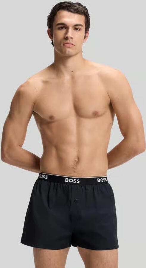 Boss Loose fit boxershorts in set van 2 model '2P BOXER SHORTS EW' - Foto 2