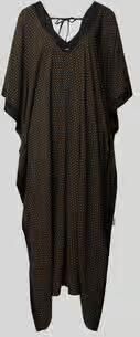 Boss loose fit kaftan van pure viscose model 'MONOGRAM_KAFTAN'