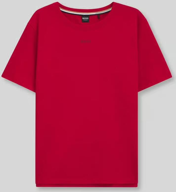 Boss Loose fit pyjamabovendeel van katoenmix