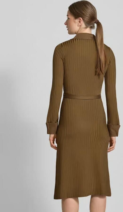Boss Midi-jurk in wikkellook model 'Ellarie' - Foto 2