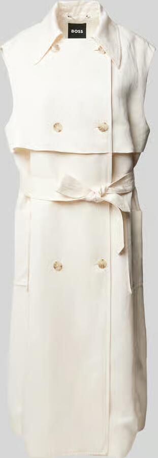 Boss Midi-jurk met strikceintuur model 'Cifasia' - Foto 2